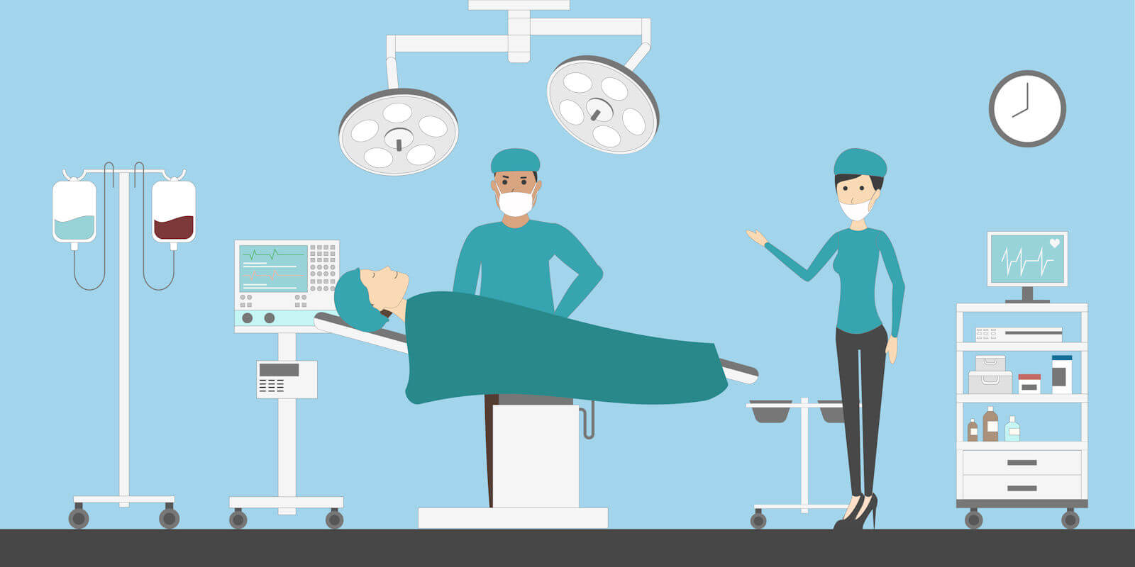 Wie arbeiten Chirurg, Anästhesist und Schreiner im Spital Tiefenau?
