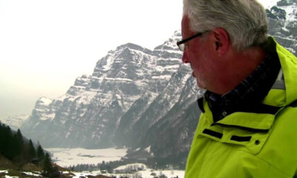 Chirurg André Rotzer ist ein echter Bergler und erholt sich bei Schneeschuhtouren.